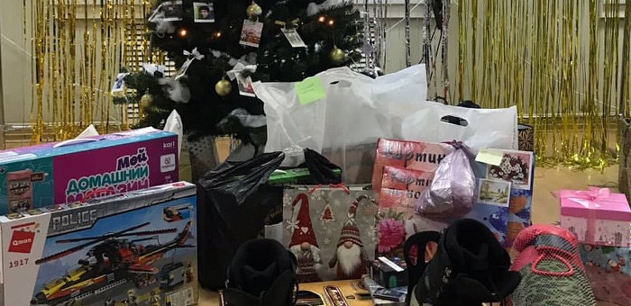 Более четырехсот детей в республике получили новогодние подарки в ходе благотворительной акции
